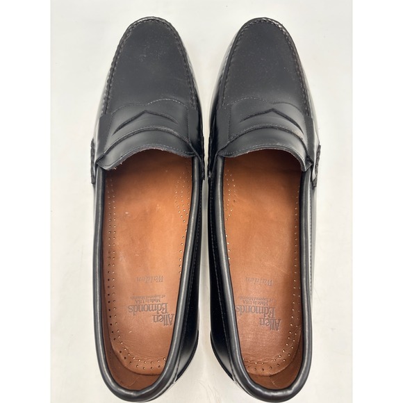 Allen Edmonds Walden Penny Loafers Men's Size 13 A Black USA - Picture 5 of 10
